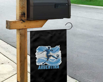 Argentina Soccer Fan Argentinian Flag Patriotic Sports Garden Flag
