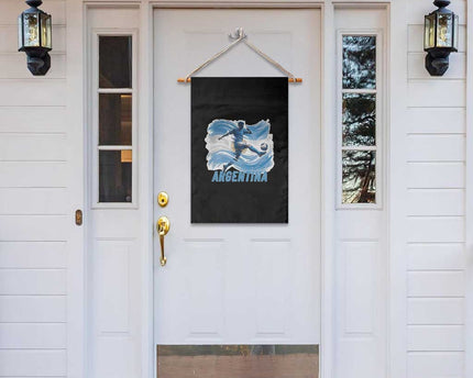 Argentina Soccer Fan Argentinian Flag Patriotic Sports Garden Flag