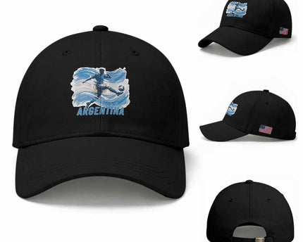 Argentina Soccer Fan Argentinian Flag Patriotic Sports Baseball Cap