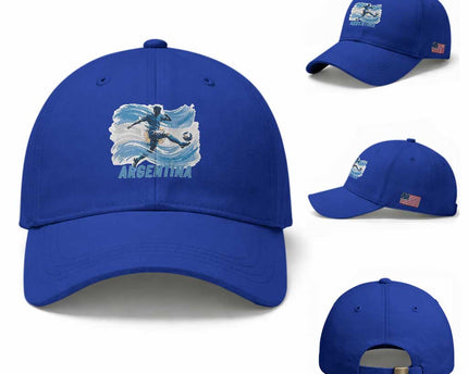Argentina Soccer Fan Argentinian Flag Patriotic Sports Baseball Cap