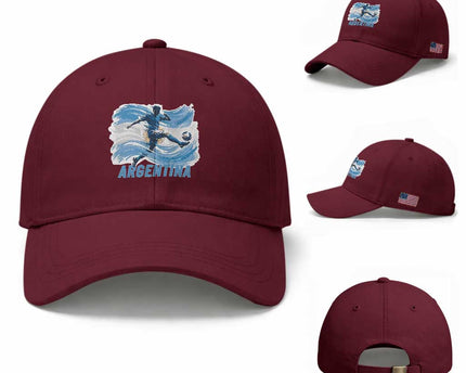 Argentina Soccer Fan Argentinian Flag Patriotic Sports Baseball Cap