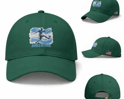 Argentina Soccer Fan Argentinian Flag Patriotic Sports Baseball Cap
