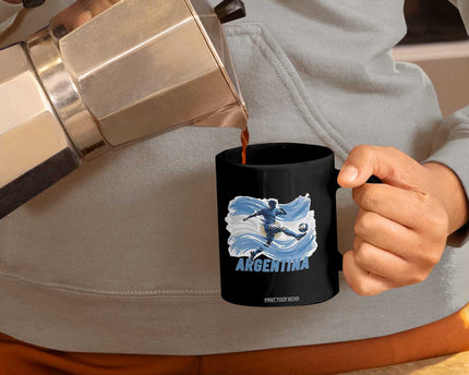 Argentina Soccer Fan Argentinian Flag Patriotic Sports Coffee Mug