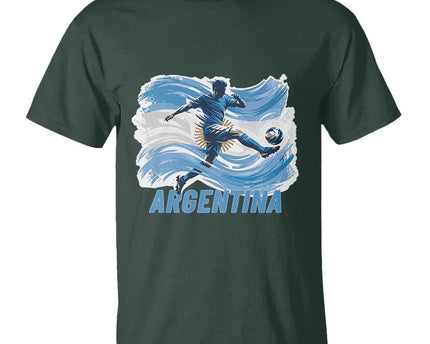 Argentina Soccer Fan Argentinian Flag Patriotic Sports T-Shirt