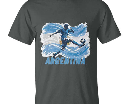 Argentina Soccer Fan Argentinian Flag Patriotic Sports T-Shirt