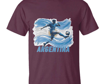 Argentina Soccer Fan Argentinian Flag Patriotic Sports T-Shirt