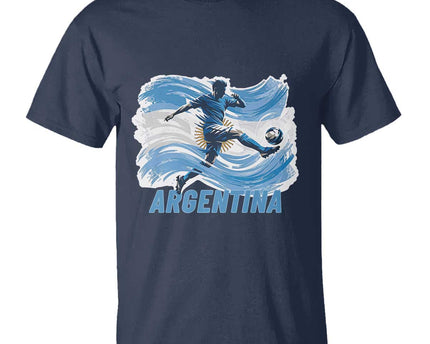 Argentina Soccer Fan Argentinian Flag Patriotic Sports T-Shirt