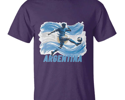 Argentina Soccer Fan Argentinian Flag Patriotic Sports T-Shirt