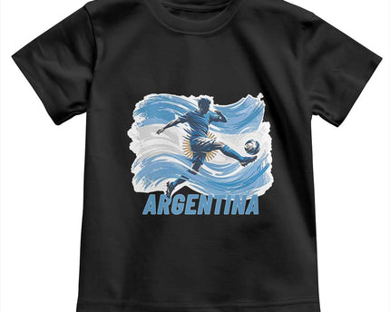 Argentina Soccer Fan Argentinian Flag Patriotic Sports Toddler T-Shirt