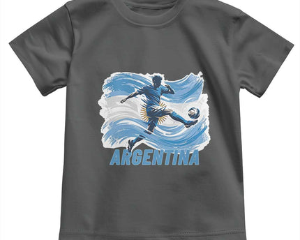 Argentina Soccer Fan Argentinian Flag Patriotic Sports Toddler T-Shirt