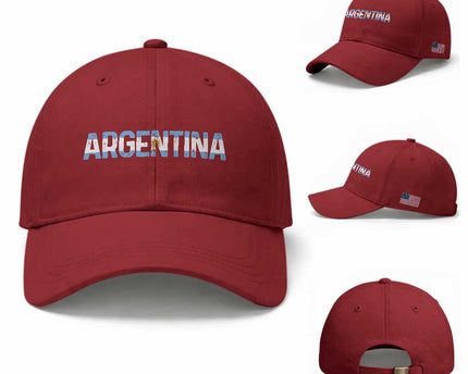 Vintage Argentina Flag Retro Argentinian Baseball Cap
