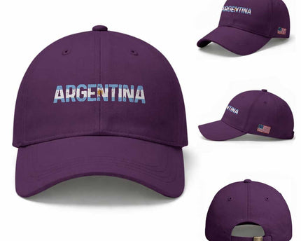 Vintage Argentina Flag Retro Argentinian Baseball Cap