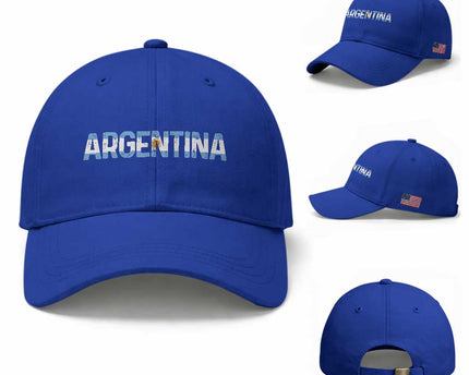 Vintage Argentina Flag Retro Argentinian Baseball Cap