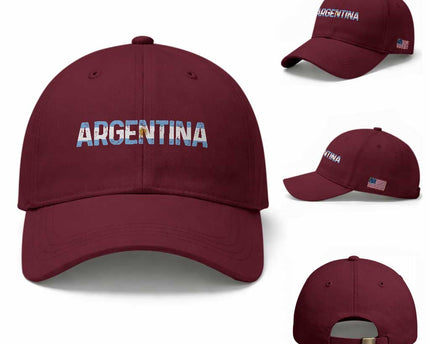 Vintage Argentina Flag Retro Argentinian Baseball Cap