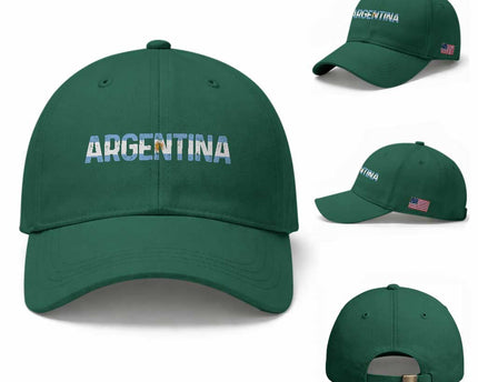 Vintage Argentina Flag Retro Argentinian Baseball Cap