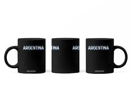 Vintage Argentina Flag Retro Argentinian Coffee Mug