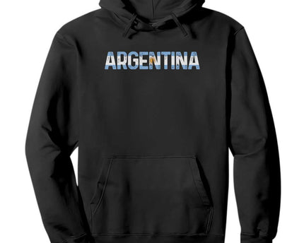 Vintage Argentina Flag Retro Argentinian Hoodie