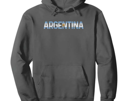 Vintage Argentina Flag Retro Argentinian Hoodie