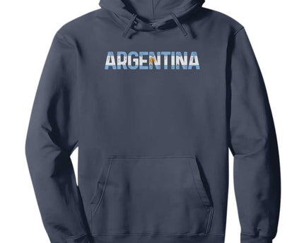 Vintage Argentina Flag Retro Argentinian Hoodie