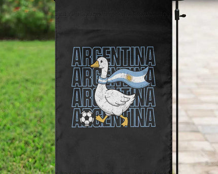 Argentina Soccer Football Garden Flag Silly Goose Argentinian Flag Fan Supporter