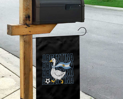 Argentina Soccer Football Garden Flag Silly Goose Argentinian Flag Fan Supporter