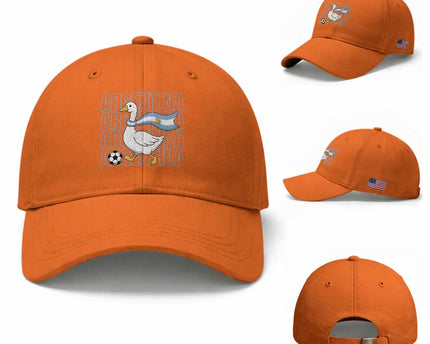 Argentina Soccer Football Baseball Cap Silly Goose Argentinian Flag Fan Supporter