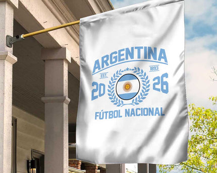 Argentina 2026 Soccer Football Fan Argentinian Flag Garden Flag