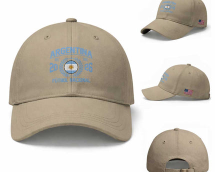 Argentina 2026 Soccer Football Fan Argentinian Flag Baseball Cap