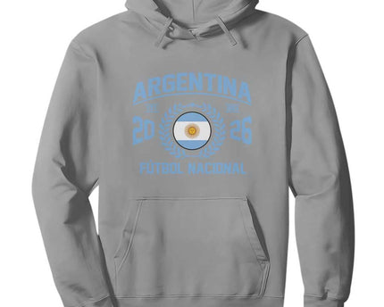 Argentina 2026 Soccer Football Fan Argentinian Flag Hoodie