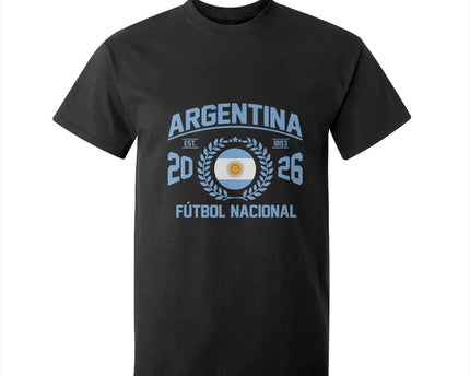 Argentina 2026 Soccer Football Fan Argentinian Flag T-Shirt For Kid TS14