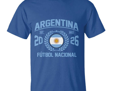 Argentina 2026 Soccer Football Fan Argentinian Flag T-Shirt