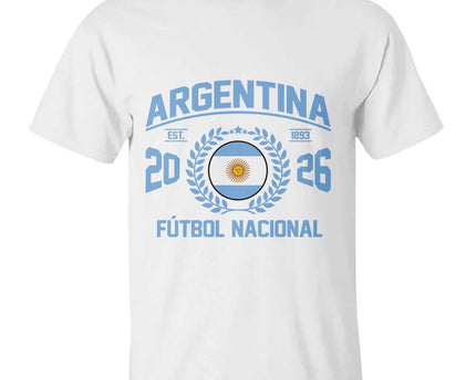 Argentina 2026 Soccer Football Fan Argentinian Flag T-Shirt
