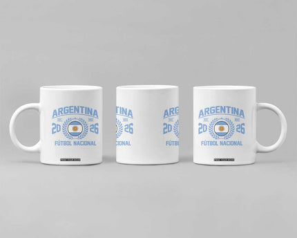 Argentina 2026 Soccer Football Fan Argentinian Flag Coffee Mug