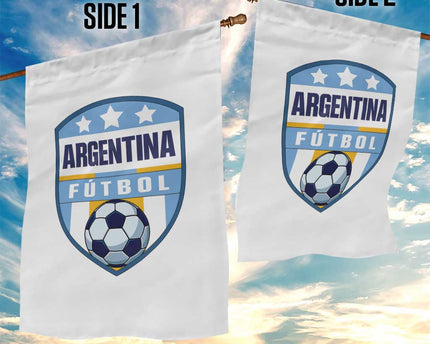 Argentina Soccer Football Garden Flag Argentinian Football Game Day Supporter