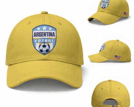 Argentina Soccer Football Baseball Cap Argentinian Football Game Day Supporter