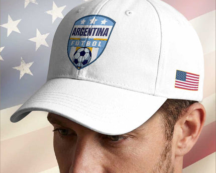 Argentina Soccer Football Baseball Cap Argentinian Football Game Day Supporter