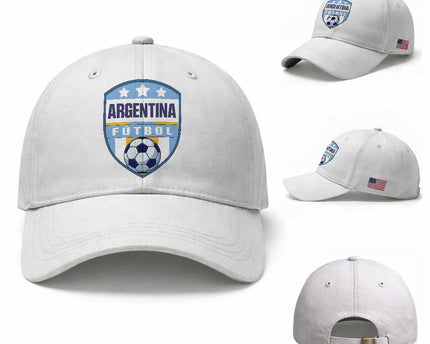 Argentina Soccer Football Baseball Cap Argentinian Football Game Day Supporter