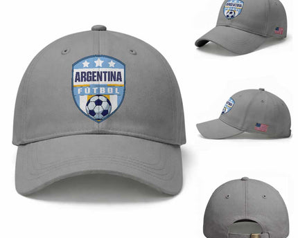 Argentina Soccer Football Baseball Cap Argentinian Football Game Day Supporter
