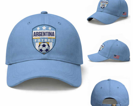 Argentina Soccer Football Baseball Cap Argentinian Football Game Day Supporter