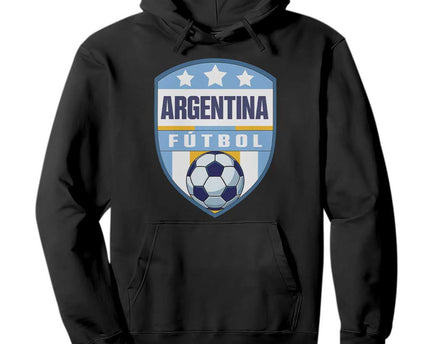 Argentina Soccer Football Hoodie Argentinian Football Game Day Supporter