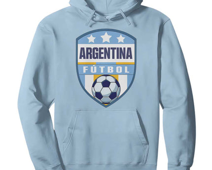 Argentina Soccer Football Hoodie Argentinian Football Game Day Supporter