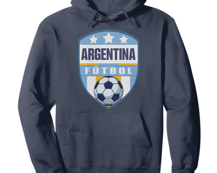 Argentina Soccer Football Hoodie Argentinian Football Game Day Supporter