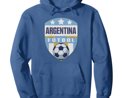Argentina Soccer Football Hoodie Argentinian Football Game Day Supporter