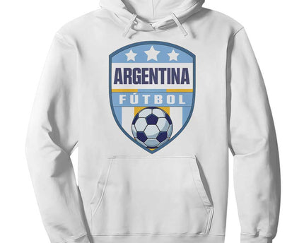 Argentina Soccer Football Hoodie Argentinian Football Game Day Supporter