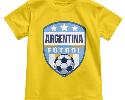 Argentina Soccer Football Toddler T-Shirt Argentinian Football Game Day Supporter