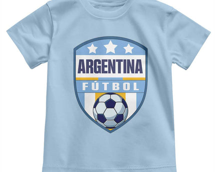 Argentina Soccer Football Toddler T-Shirt Argentinian Football Game Day Supporter