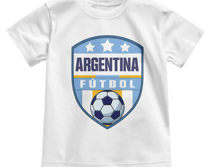 Argentina Soccer Football Toddler T-Shirt Argentinian Football Game Day Supporter