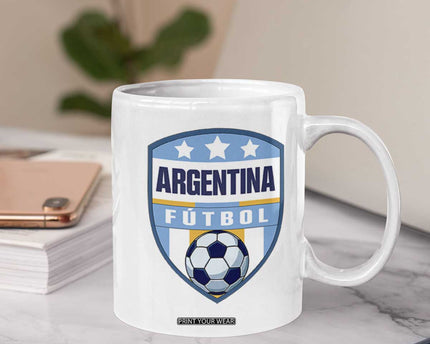 Argentina Soccer Football Coffee Mug Argentinian Football Game Day Supporter