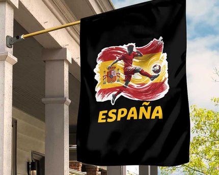 Spain Espana Soccer Football Fan Spanish Flag Garden Flag