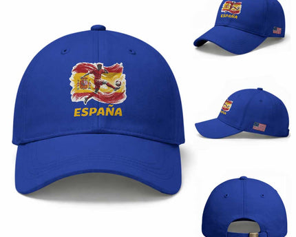Spain Espana Soccer Football Fan Spanish Flag Baseball Cap